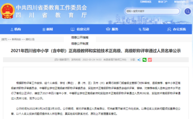 成都79名教师获正高级职称推荐，彰显四川教育技术服务与人才评价新进展